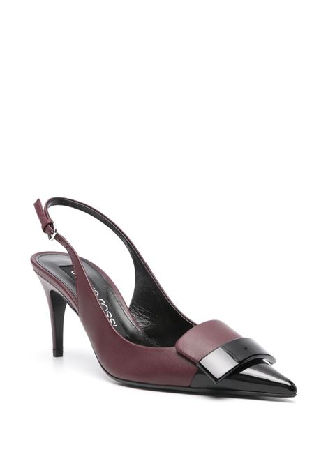 Decollete sr1 75mm in bordeaux di Sergio Rossi - donna SERGIO ROSSI | B07600MFN5951106017